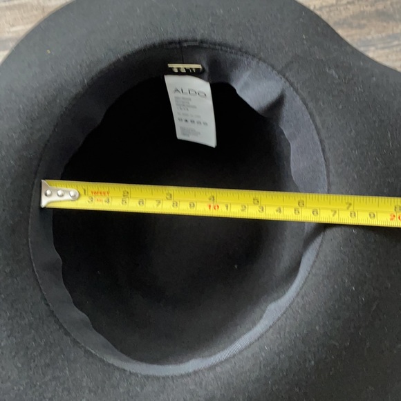 Aldo Black Felt Hat - Picture 4 of 6